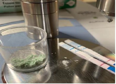 Green crystal meth contains fentanyl and benzos