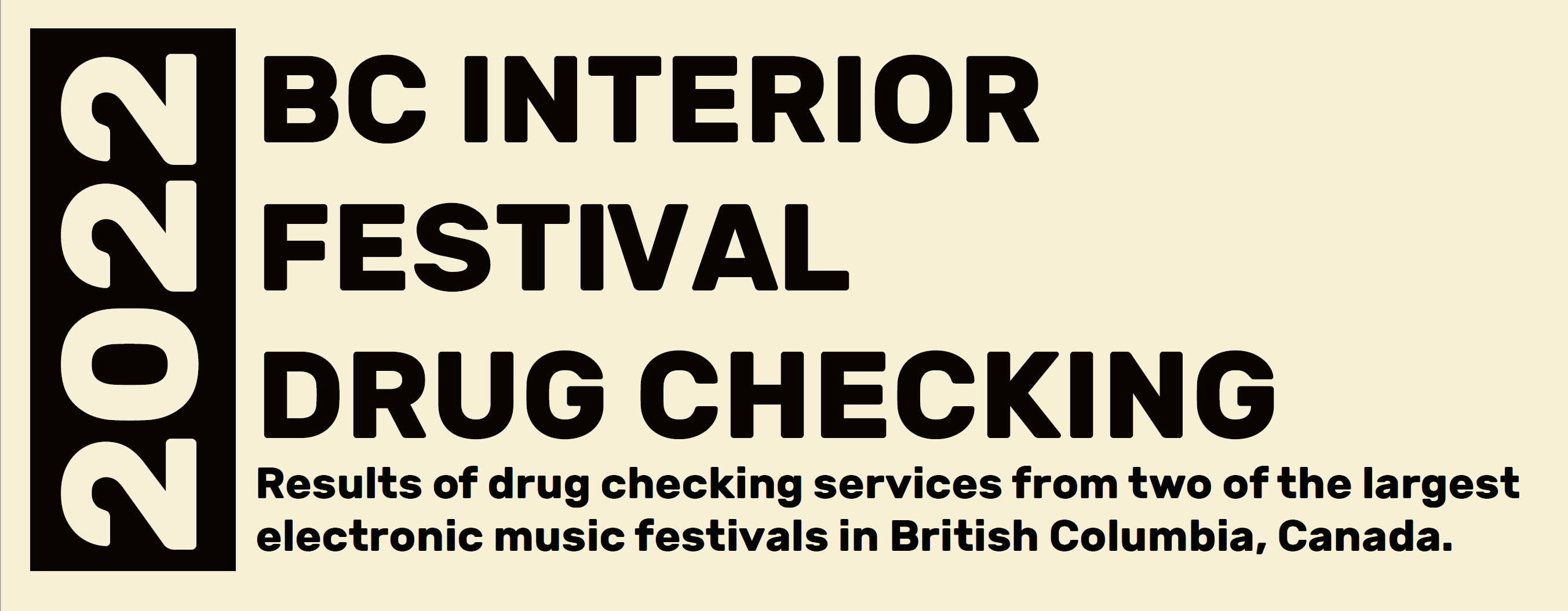 2022 Festival Drug Checking Infographic